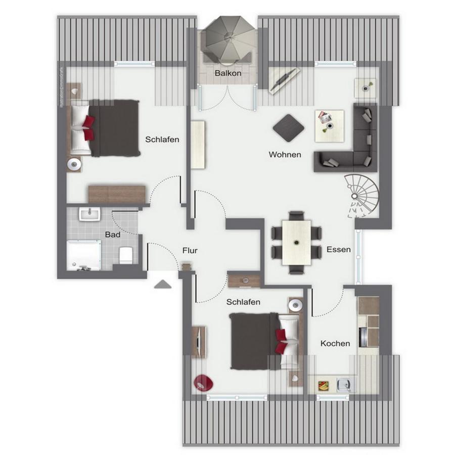Suennslag Wohnung 060 Больтенхаген Экстерьер фото